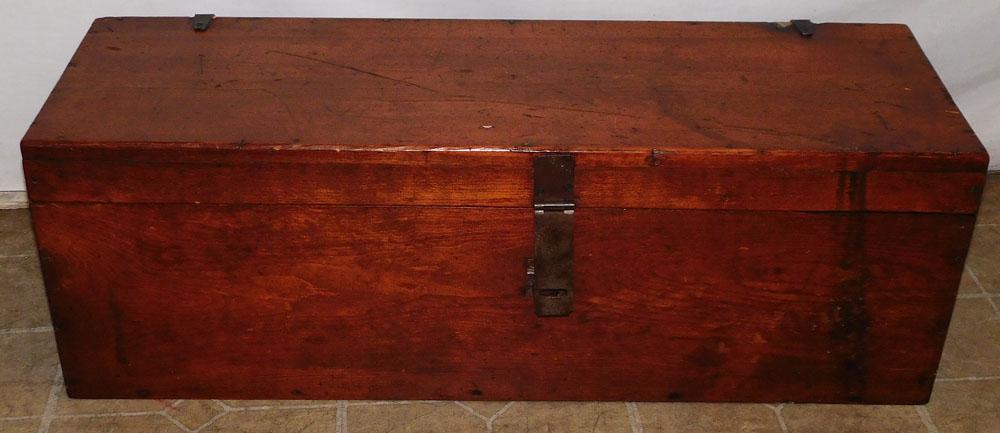 Antique Pine Tool Chest (1 of 3)