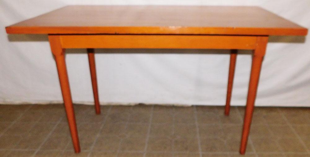 Pine Work Table: Pine Work Table. 48" W 29" D 28 1/4" H "ALL DESCRIPTIONS AND ANY CONDITION STATEMENT GIVEN BY LANGSTON AUCTION GALLERY ARE STRICTLY OPINIONS AND LANGSTON'S SHALL HAVE NO RESPONSIBILITY FOR ERRORS OR O