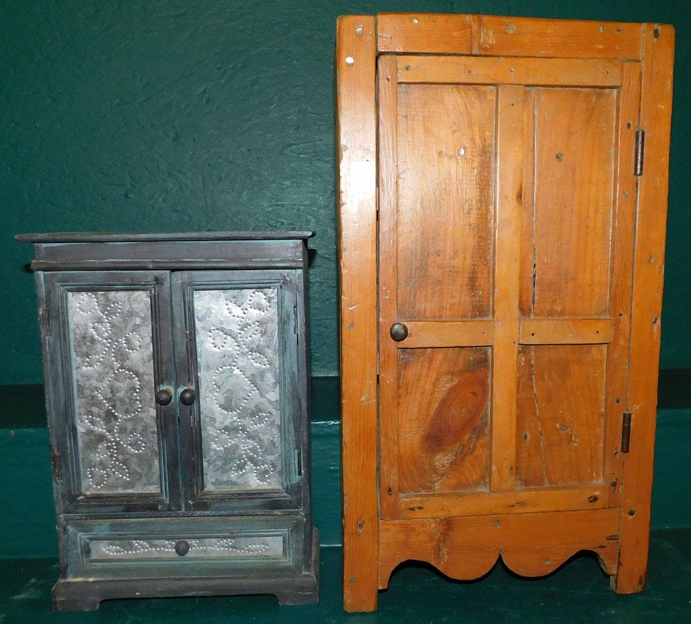 Two Miniature Country Cabinets (1 of 3)