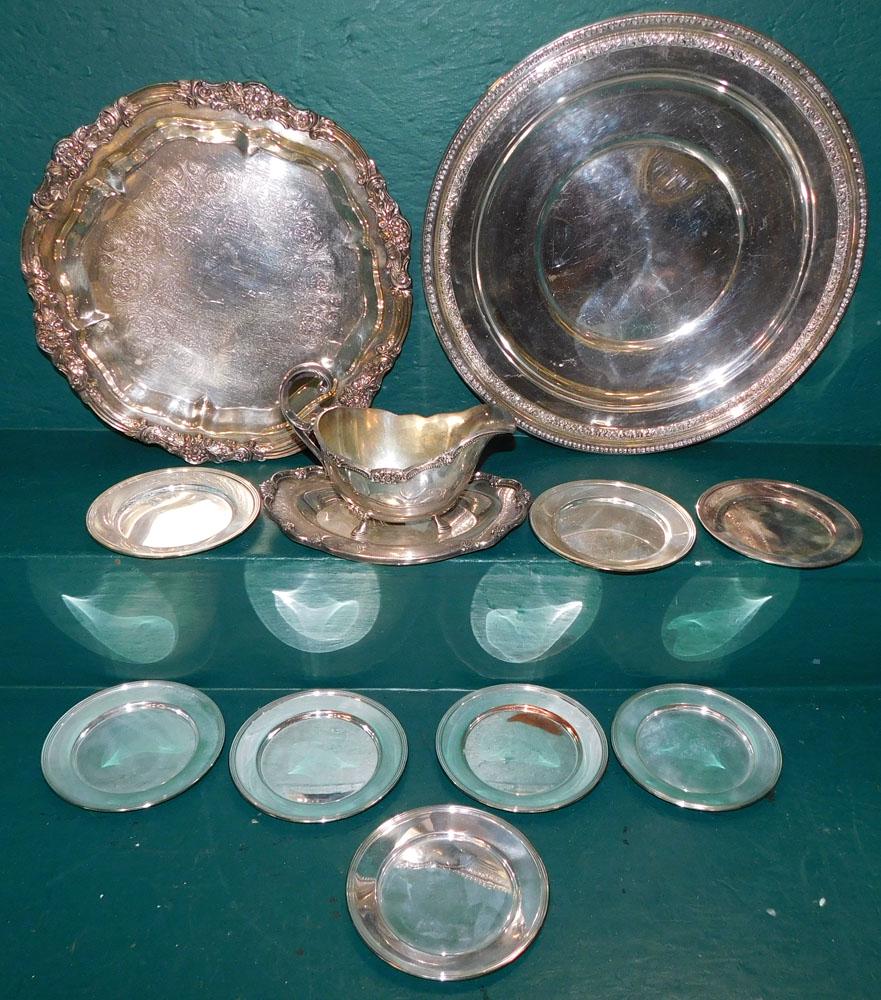 Lot Silver Plate Items (1 of 2)