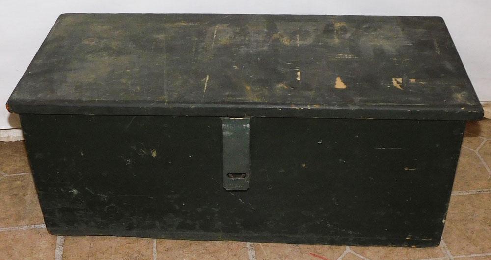 Antique Painted Pine Tool Chest (1 of 3)
