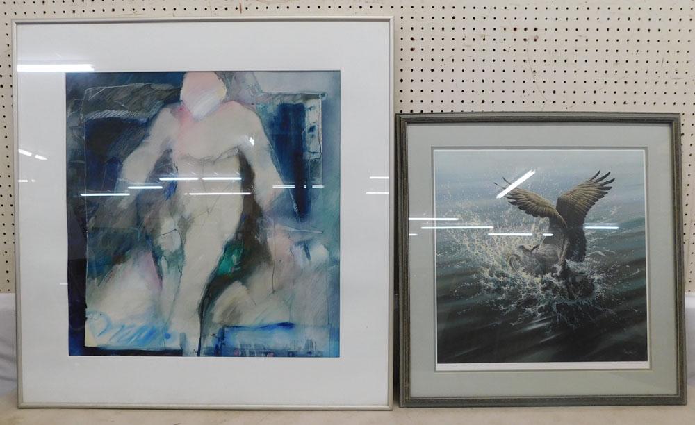 Two Framed Prints - Signed (1 of 3)