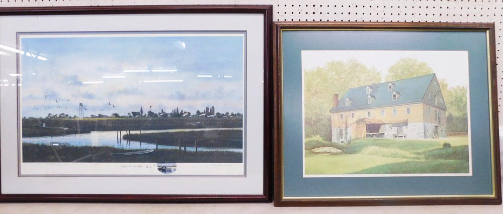 Two Framed Prints - Pencil Signed & Numbered (1 of 3)