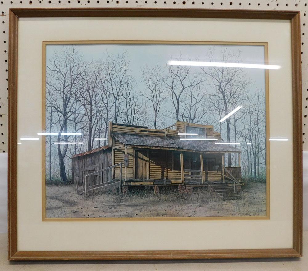 Framed Print - Pencil Signed & Numbered (1 of 3)