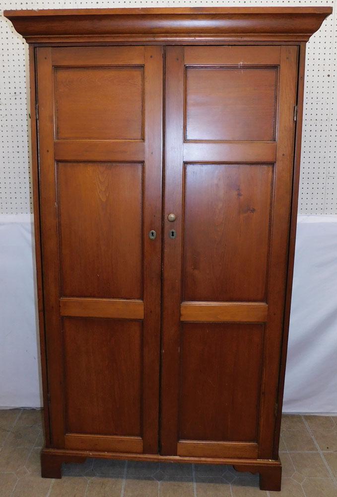 Antique Pine Cabinet (1 of 4)