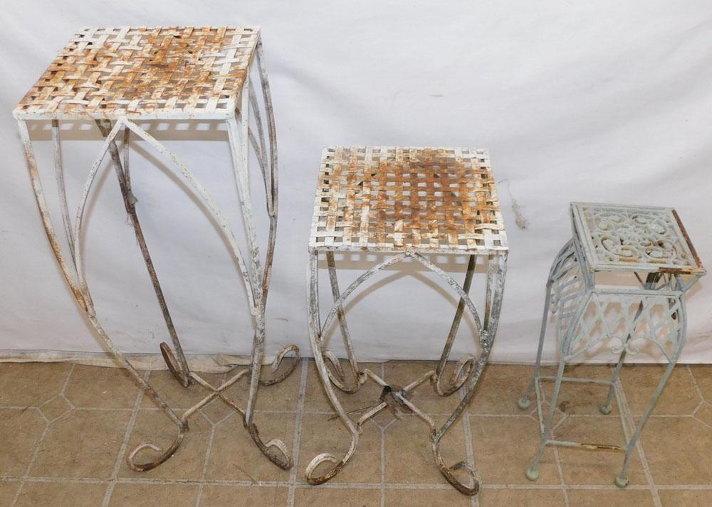 Three Metal Stands (1 of 3)