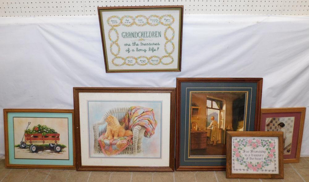 Framed Prints & Needleworks (1 of 8)
