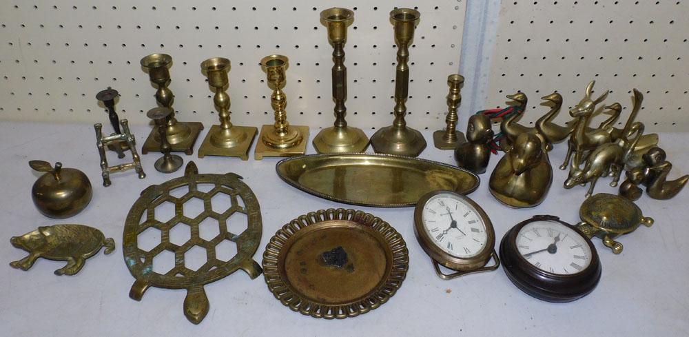 Lot Brass Items (1 of 3)