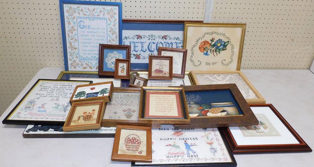 Lot Picture Frames: Lot Picture Frames. "ALL DESCRIPTIONS AND ANY CONDITION STATEMENT GIVEN BY LANGSTON AUCTION GALLERY ARE STRICTLY OPINIONS AND LANGSTON'S SHALL HAVE NO RESPONSIBILITY FOR ERRORS OR OMISSIONS. THE ABSEN