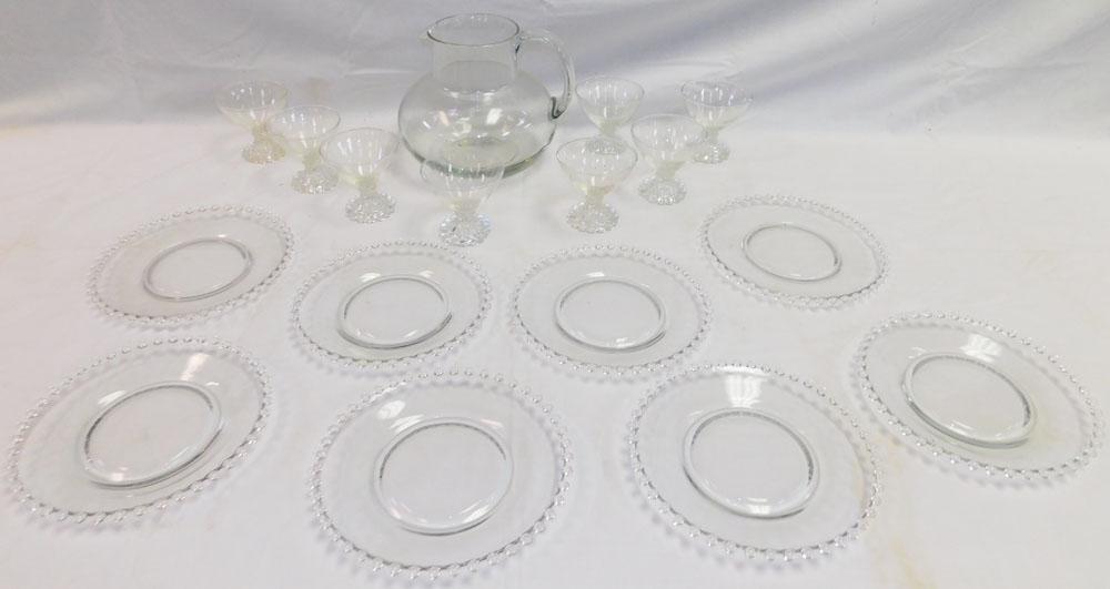 Lot Candlewick Glass Items (1 of 4)