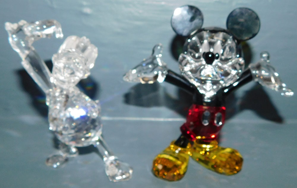 Swarvoski Crystal Mickey Mouse & Donald Duck (1 of 2)