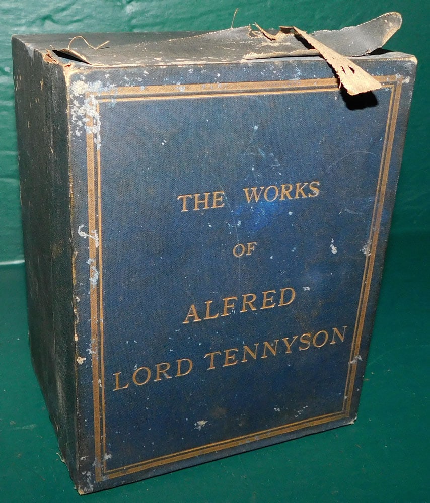 Complete Set of 8 Alfred Lord Tennyson Books in Case (1 of 6)