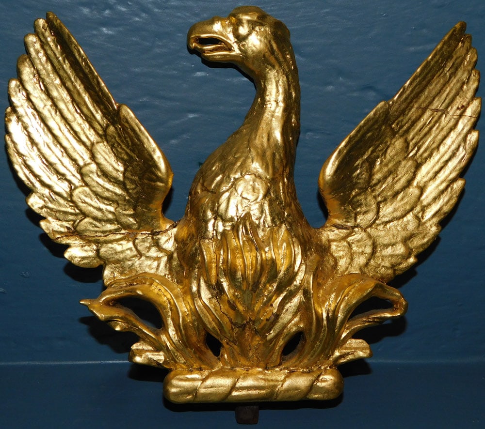19th Century Carved Gilt Wood Eagle (1 of 8)