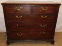 19th Century Mahogany 2/3 Drawer Chest