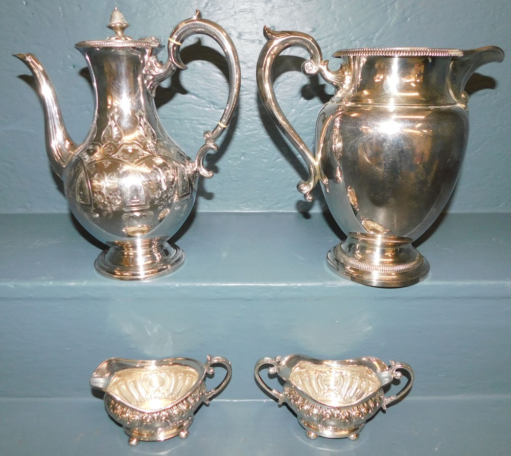 4 Piece Silverplate Lot (1 of 8)