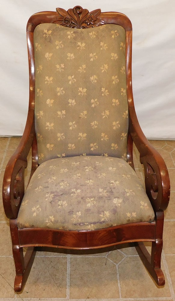Antique Child's Victorian Lincoln Rocker (1 of 4)