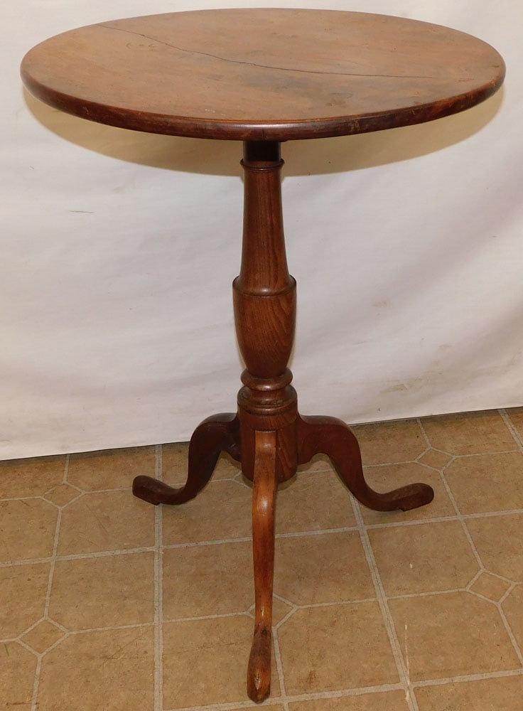 19th Century Mahogany Candlestand (1 of 4)