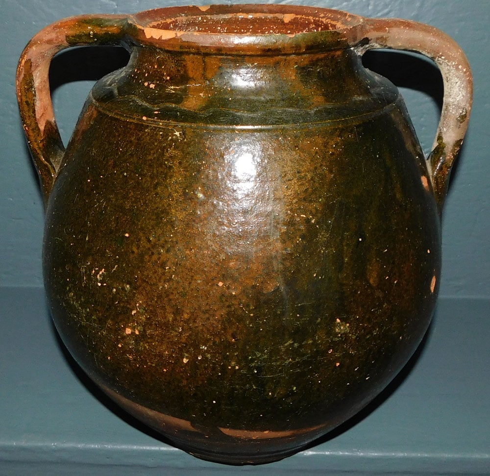 Pottery 2 Handled Jug (1 of 5)