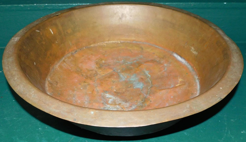 Antique Brass Milk Pan (1 of 3)
