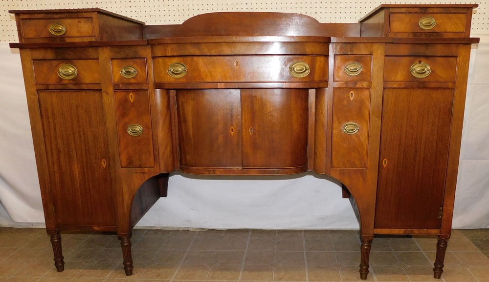 Mahogany Sheraton Style Sideboard (1 of 9)