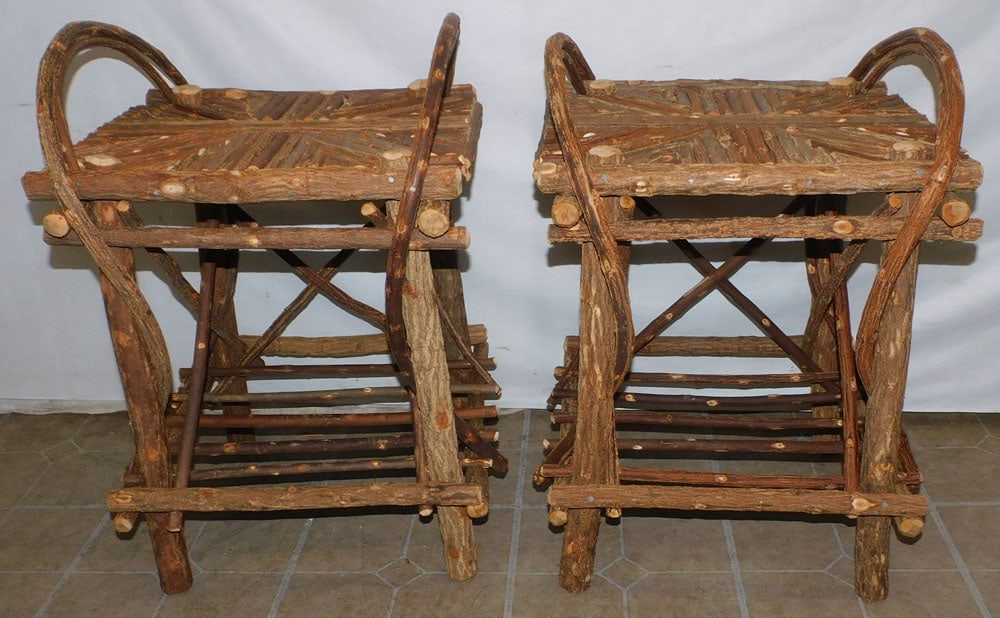 2 Adirondack Style End Tables (1 of 3)