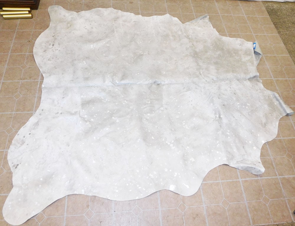 7' 7" x 6' 7" Modern Cow Hyde Rug (1 of 5)