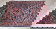 6' 7" x 4' 2" Antique Handmade Oriental Rug