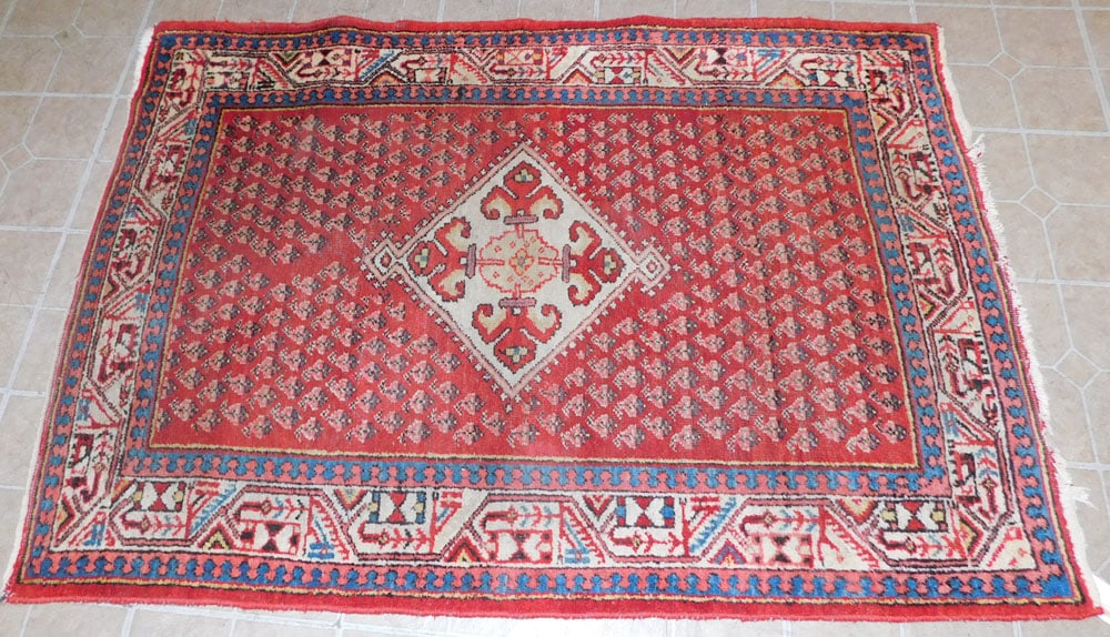 5' x 2' 6" Antique Handmade Oriental Rug (1 of 3)
