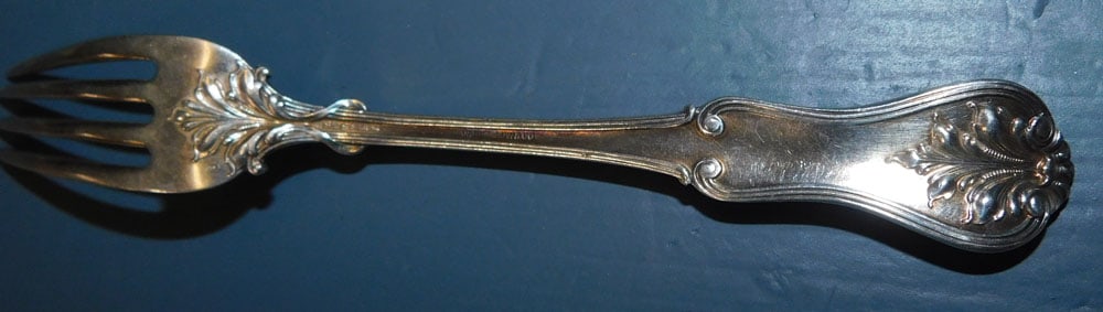 12 Sterling Salad Forks by Daniel Low & Co., (15.7 T.O) (1 of 5)