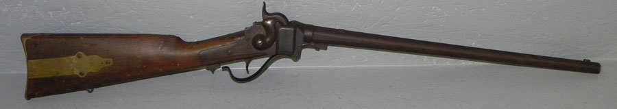 Sharps' carbine from the Holloway estate.: Sharps' carbine from the Holloway estate.