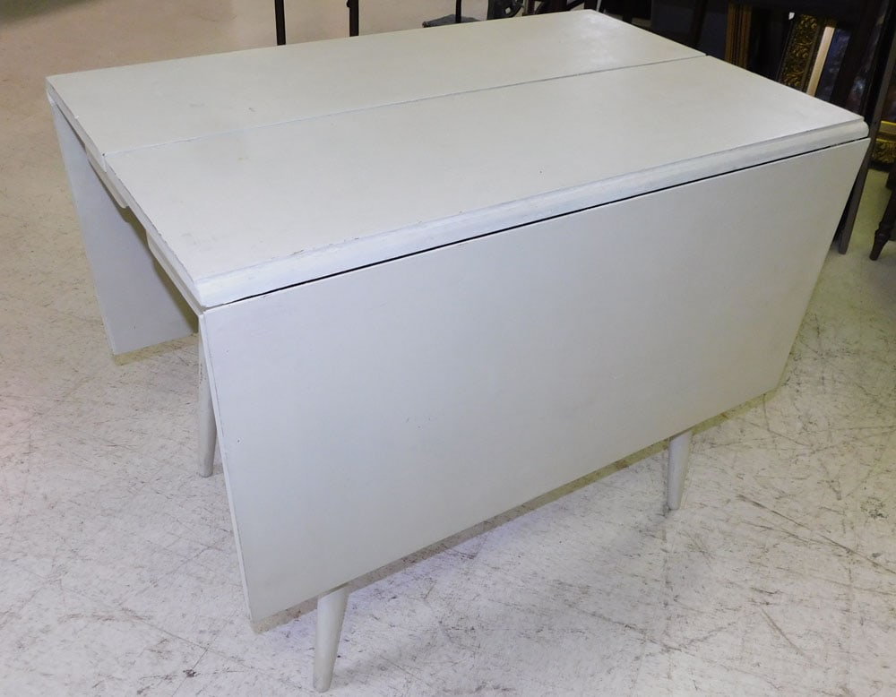 Painted Drop-Leaf Dining Table (1 of 3)