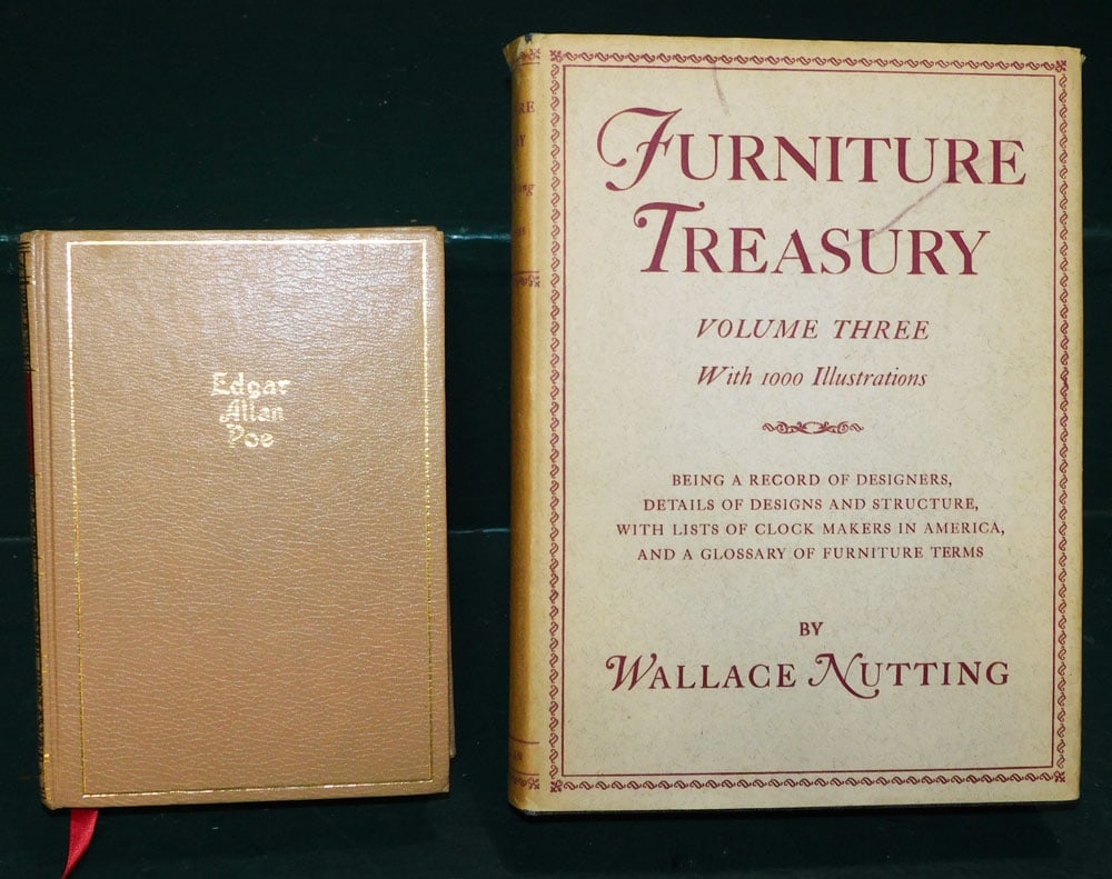 Wallace Nutting Reference Book & Edgar Allen Poe Poetry Book (1 of 5)