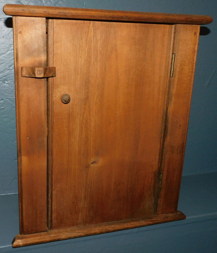 Pine Bench Made Hanging Corner Cabinet (1 of 3)