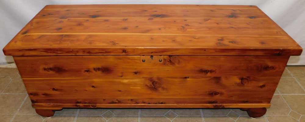 Antique Cedar Blanket Chest (1 of 3)
