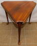 Mahogany Queen Anne Style Handkerchief Shaped Table