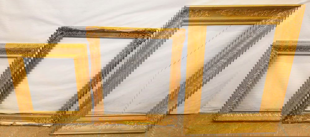 Lot of 3 Gilded Ornate Frames (1 of 5)