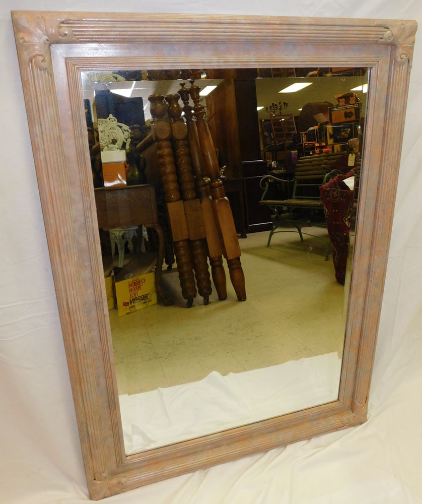Painted Framed Bevel Edge Mirror (1 of 3)