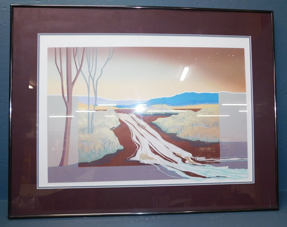 Mid Century Framed Print, (Pencil Signed & Numbered) (1 of 4)