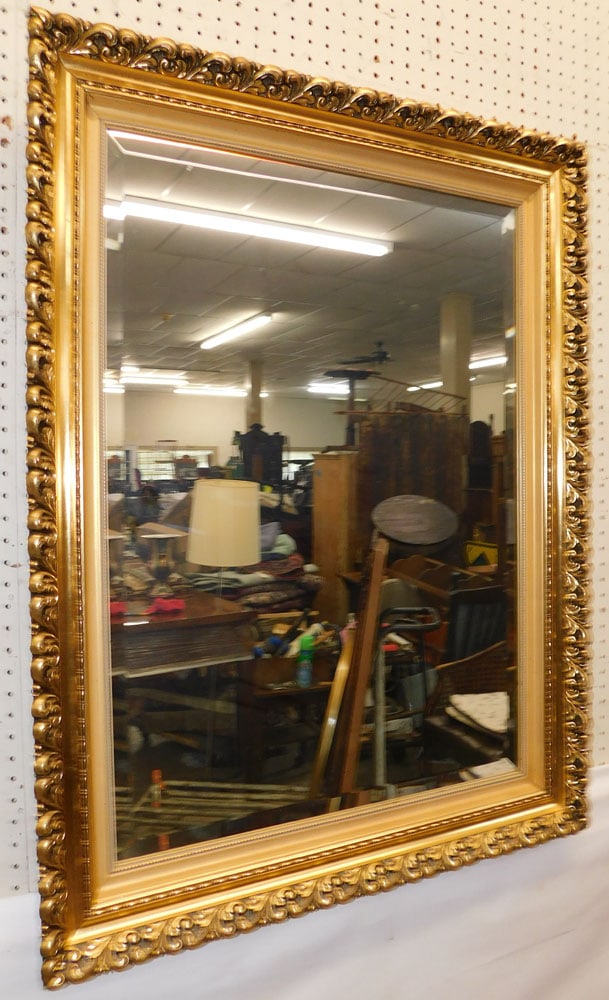 Gilded Framed Bevel Edge Mirror (1 of 2)