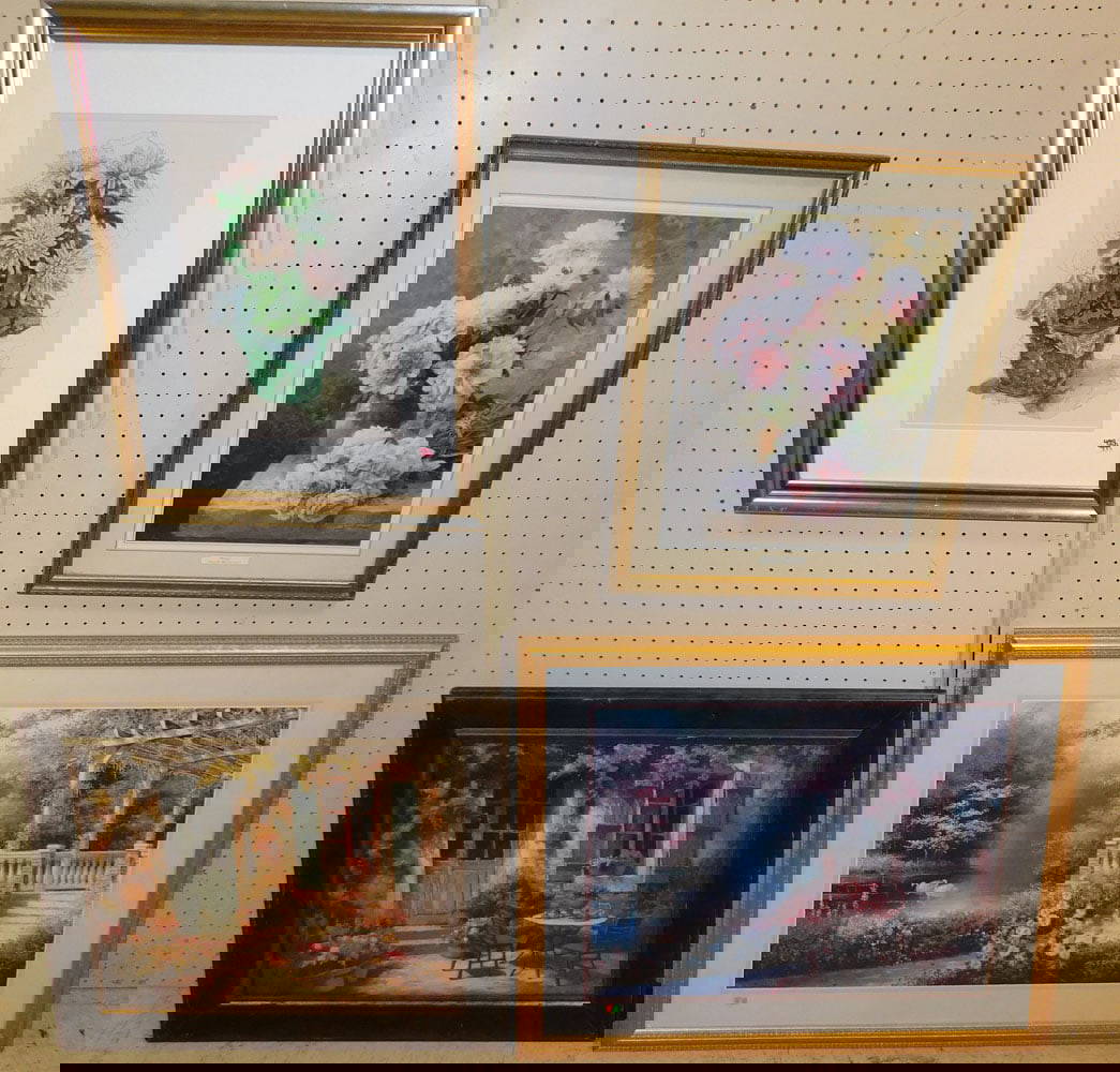 4 Framed Prints Auction