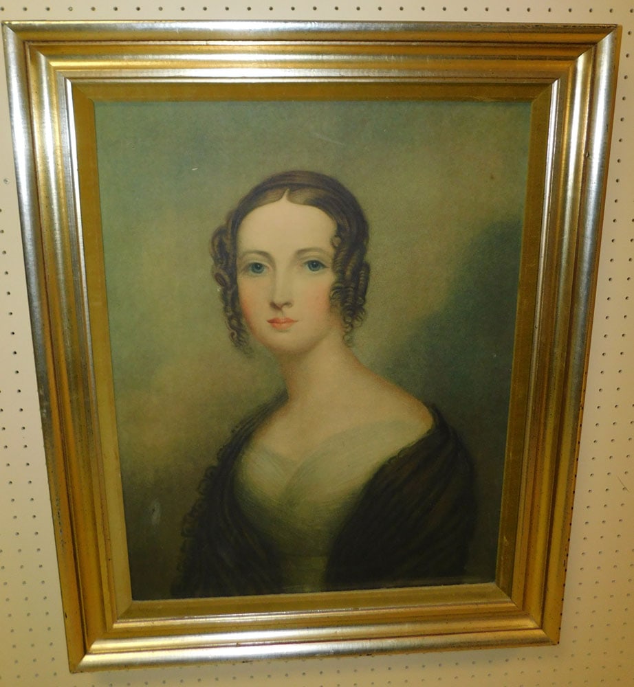 Framed Portrait Print of Lady (1 of 5)
