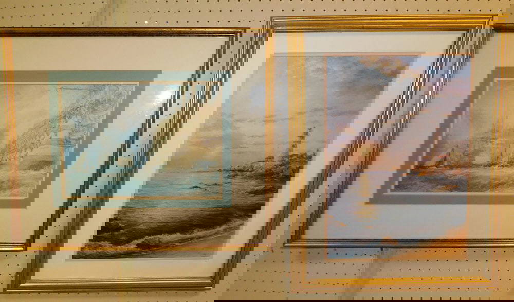 2 Framed Prints Auction