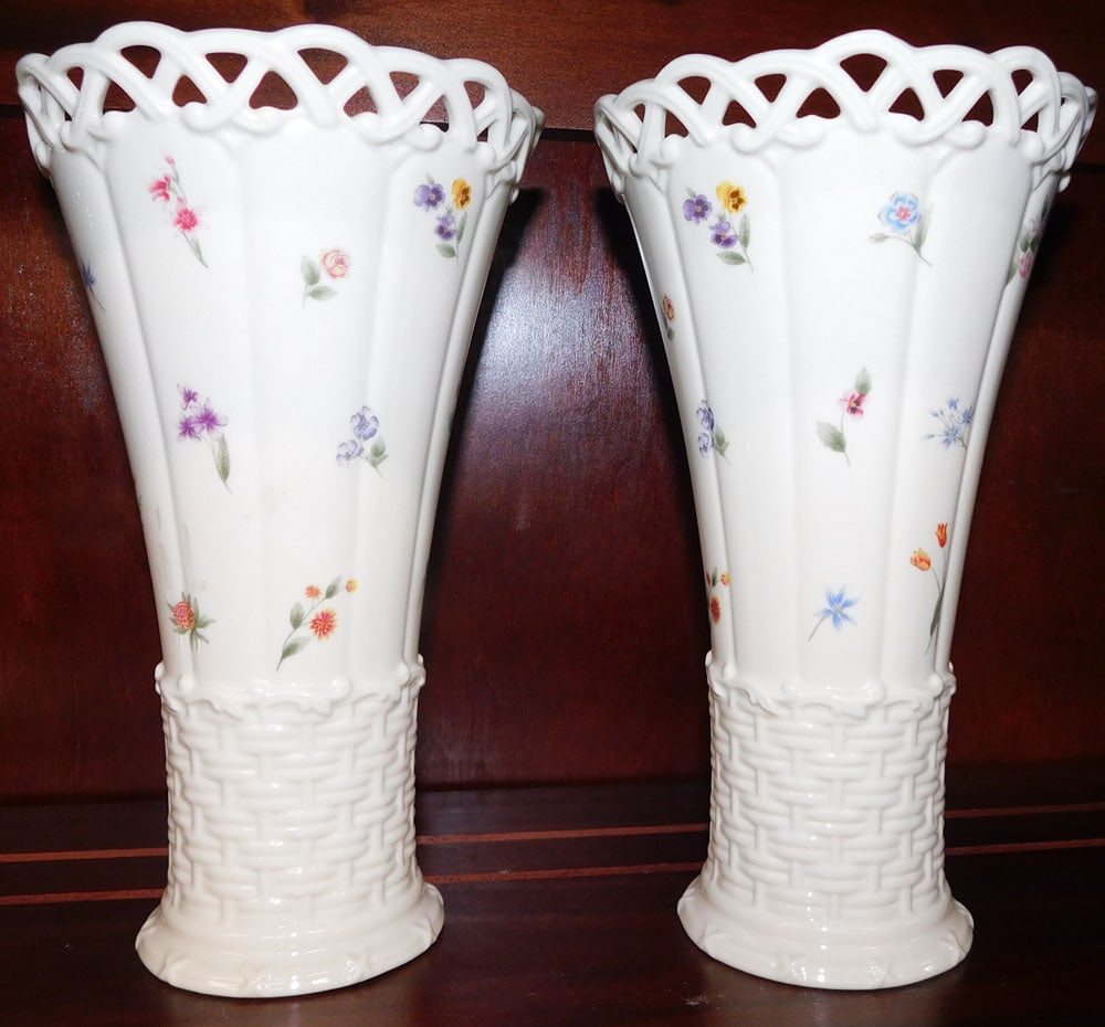 Pair Lenox Porcelain Vases (1 of 2)