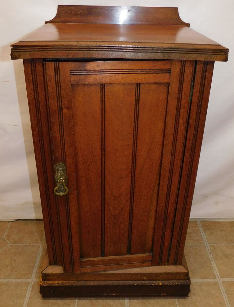 Antique Walnut Victorian Night Stand (1 of 4)