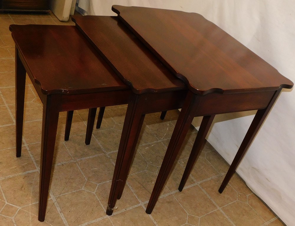 Cherry Nesting Tables (1 of 4)