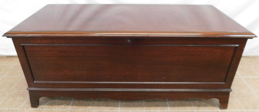 Mahogany Cedar Lined Blanket Chest By Lane (1 of 12)