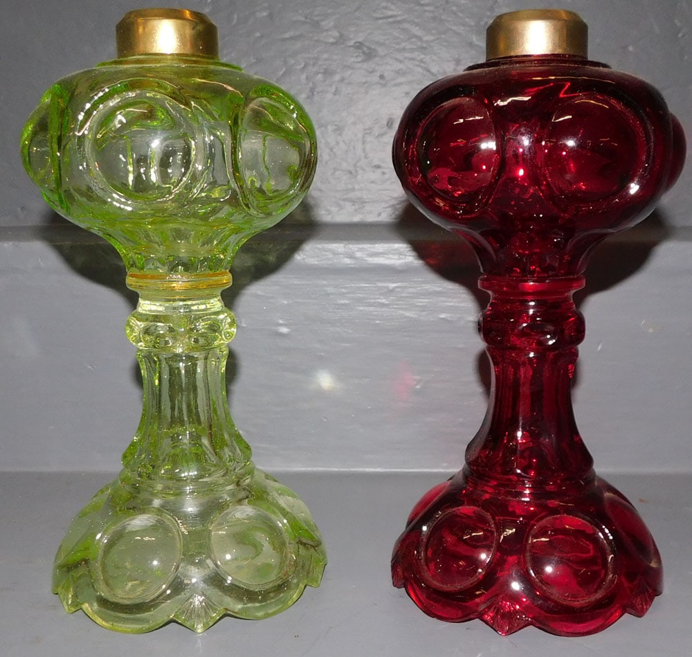 Two Antique Oil Lamps (1 of 3)