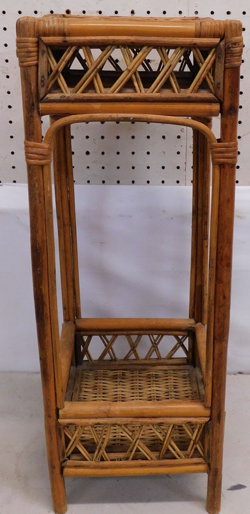 Rattan Plant Stand (1 of 3)