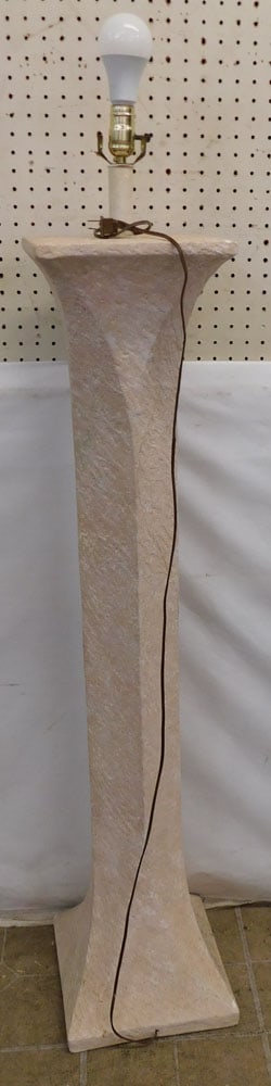 Painted Ceramic Floor Lamp (1 of 2)