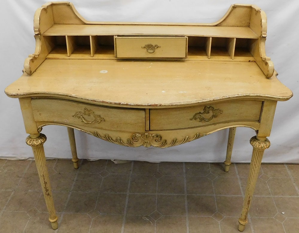 Painted French Style Ladies Desk (1 of 6)